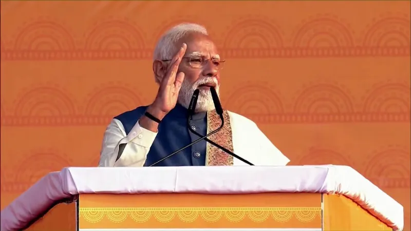 पीएम मोदी लोकार्पण के अवसर पर जनसभा को किया संबोधित, कहा- “कुछ राजनीतिक दलों ने जानबूझकर आंबेडकर को सम्मान…”