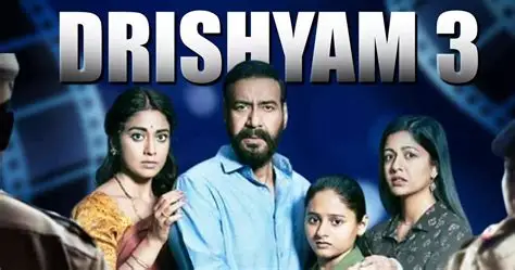 Drishyam 3 :अजय देवगन की फिल्म ‘दृश्यम-3’ के सीक्वल का ऐलान, पहली झलक में दिखा सस्पेंस और थ्रिल का दमदार तड़का…