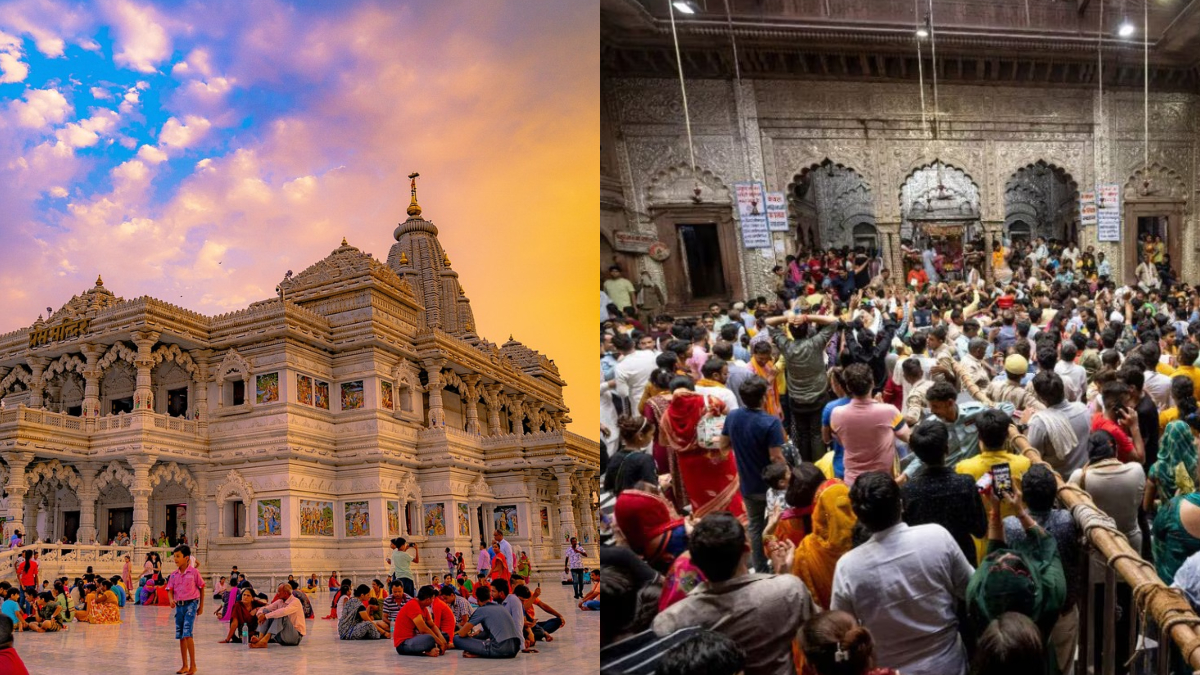नए साल से पहले वृंदावन, काशी और मथुरा में लगी श्रद्धालुओं की भारी भीड़, प्रशासन ने जारी की एडवाइजरी