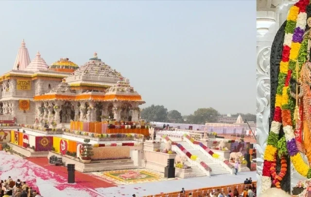 अयोध्या राम मंदिर की प्राण प्रतिष्ठा के दो वर्ष पूरे, आज होगा रामलला का अभिषेक, सीएम योगी और रक्षा मंत्री राजनाथ सिंह रहेंगे उपस्थित