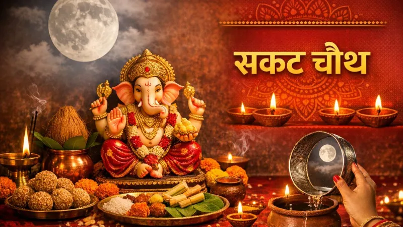 Sakat Chauth Vrat 2026: संतान की रक्षा और सुख-समृद्धि का पावन पर्व सकट चौथ आज, जानिए कैसे करें पूजा विधि, कथा और इसका धार्मिक महत्व