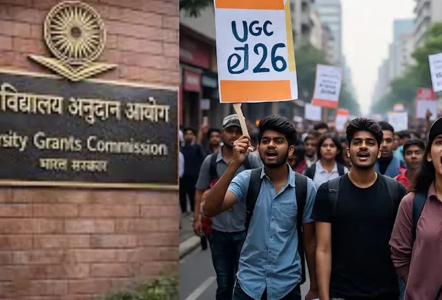 UGC Act: विश्वविद्यालय अनुदान आयोग (UGC) इक्विटी रेगुलेशन 2026 को लेकर देशभर में बवाल, सड़कों से सुप्रीम कोर्ट तक विरोध…