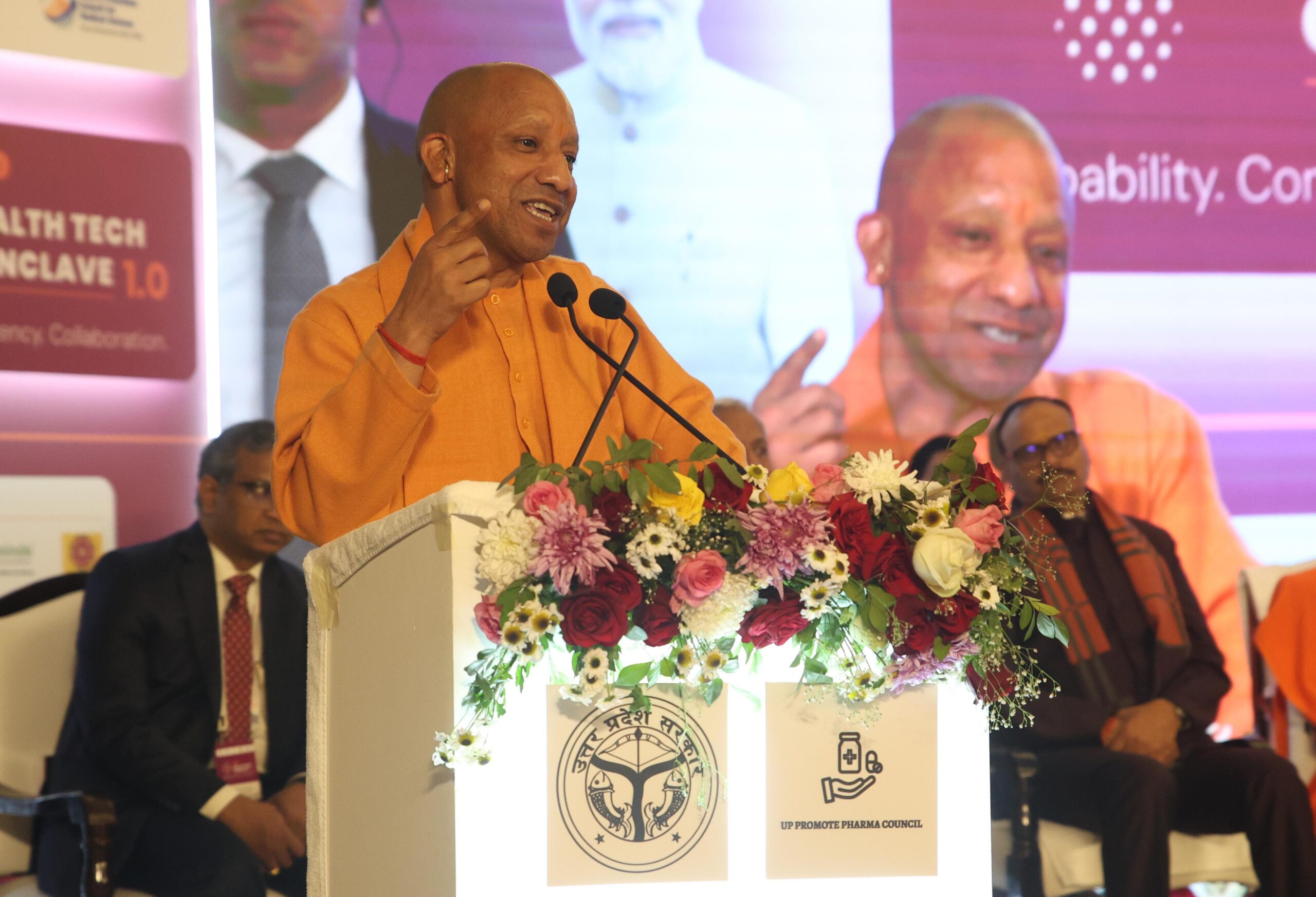 यूपी बनेगा देश का सबसे बड़ा हेल्थकेयर और मेडिकल टेक्नोलॉजी हब…यूपी हेल्थटेक कॉन्क्लेव 1.0 का उद्घाटन पर बोले सीएम योगी