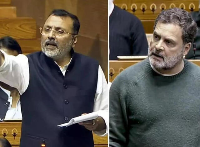 Privilege Motion Against Rahul Gandhi: “देश को गुमराह कर रहे राहुल”, निशिकांत दुबे ने सदस्यता खत्म करने के लिए पेश किया प्रस्ताव